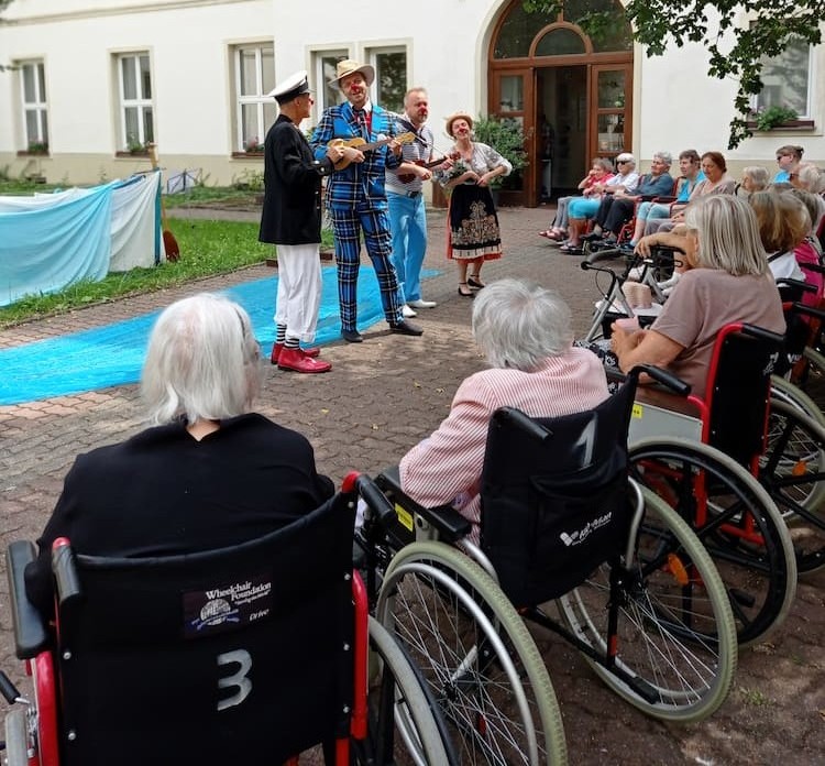 představení zdravotních klaunů